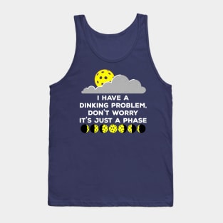 Dinking Problem Phases Of The Moon Pickleball Tank Top